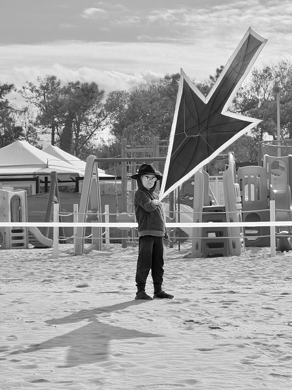 Otto with Pointer Kite